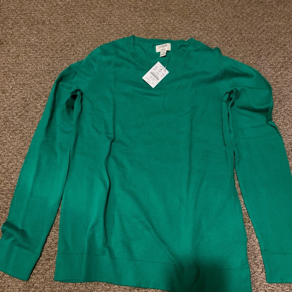 J.Crew Teddie Green Sweater
